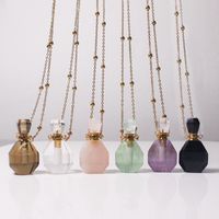 Ethnic Style Perfume Bottle Artificial Crystal Pendant Necklace 1 Piece main image 5
