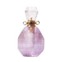 Ethnic Style Perfume Bottle Artificial Crystal Pendant Necklace 1 Piece main image 2