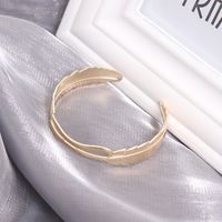 1 Piece Fashion Leaf Metal Hollow Out Women's Bangle main image 3