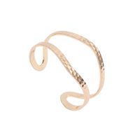 1 Piece Fashion Solid Color Metal Hollow Out Women's Bangle main image 2