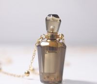 Estilo Étnico Forma De Corazón Botella De Perfume Cristal Metal Collar Colgante 1 Pieza main image 3