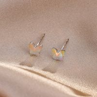 Fashion Star Sterling Silver Plating Ear Studs 1 Pair main image 4
