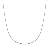 Mode Einfarbig Sterling Silber Überzug Halskette 1 Stück sku image 2