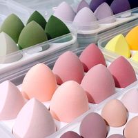 Estilo Simple Color Sólido Poliuretano Hidrófilo Caja De Huevos De Belleza 1 Pieza sku image 256