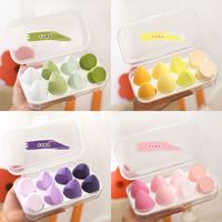 Simple Style Solid Color Hydrophilic Polyurethane Beauty Egg Box 1 Piece sku image 247