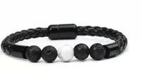 1 Stück Einfacher Stil Geometrisch Pu-leder Ein Naturstein Überzug Unisex Armbänder sku image 7