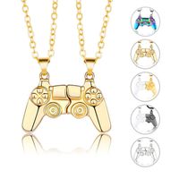 Fashion Game Console Alloy Plating Couple Pendant Necklace main image 1