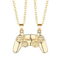 Fashion Game Console Alloy Plating Couple Pendant Necklace main image 4