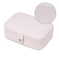 1 Piece Simple Style Solid Color Pu Leather Jewelry Boxes sku image 15