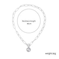 1 Piece Fashion Solid Color Alloy Chain Women's Necklace sku image 7