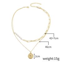 1 Piece Fashion Solid Color Alloy Chain Women's Necklace sku image 3