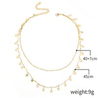 1 Piece Fashion Solid Color Alloy Chain Women's Necklace sku image 5