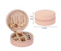 1 Piece Simple Style Solid Color Pu Leather Jewelry Boxes sku image 1