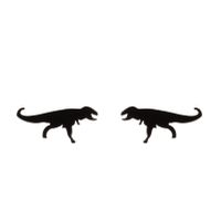 Simple Style Animal Stainless Steel Hollow Out Ear Studs 1 Pair sku image 30