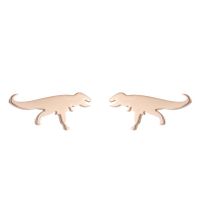 Simple Style Animal Stainless Steel Hollow Out Ear Studs 1 Pair sku image 29