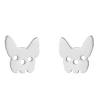 Simple Style Animal Stainless Steel Ear Studs 1 Pair sku image 6