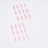 Fashion Solid Color Abs Nail Patches 1 Set main image 3