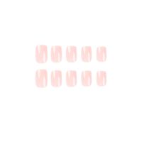 Elegant Solid Color Abs Nail Patches 1 Set main image 3