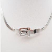 Mode Geometrisch Titan Stahl Überzug Halsband sku image 1
