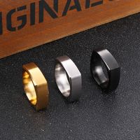 Fitness Geometric Stainless Steel Plating Rings 1 Piece main image 10