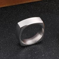 Fitness Geometric Stainless Steel Plating Rings 1 Piece main image 2