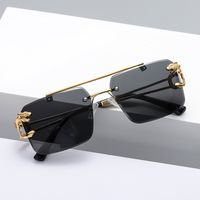 Fashion Geometric Pc Square Frameless Men's Sunglasses main image 1