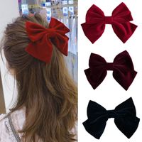 Simple Style Bow Knot Cloth Patchwork Hair Clip main image 2