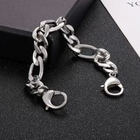 1 Piece Hip-hop Geometric Titanium Steel Men's Bracelets main image 7