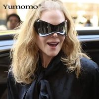 Y2k Punk Geometric Pc Polygon Frameless Men's Sunglasses main image 6