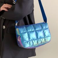 Women's Medium Polyester Plaid Fashion Square Zipper Crossbody Bag main image 1