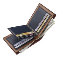 Men's Solid Color Pu Leather Open Wallets main image 2