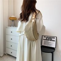 Women's Streetwear Solid Color Straw Waist Bags main image 4