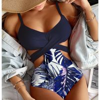 Women's Sexy Ditsy Floral Polyester Tankinis main image 5