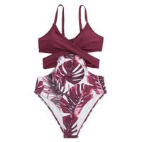Women's Sexy Ditsy Floral Polyester Tankinis main image 2