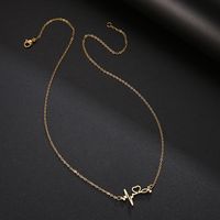 1 Piece Fashion Heart Shape Alloy Hollow Out Gold Plated Silver Plated Valentine's Day Women's Necklace main image 5
