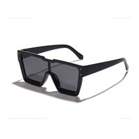 Fashion Solid Color Pc Resin Square Full Frame Women's Sunglasses main image 3