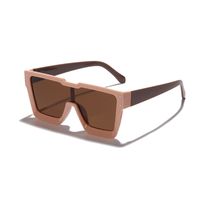 Fashion Solid Color Pc Resin Square Full Frame Women's Sunglasses main image 6