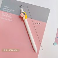 Cartoon Fruit/animal Shaped Decor Push-type Gel Pen sku image 13