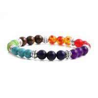 1 Piece Fashion Color Block Beaded Unisex Bracelets sku image 34