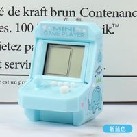 Retro Handheld Arcgade Machine Keychain Childhood Nostalgic Mini Psp Toy Stationery Schoolbag Pendant Gift sku image 2