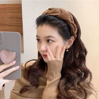 Simple Style Twist Cloth Hair Band 1 Piece main image 4