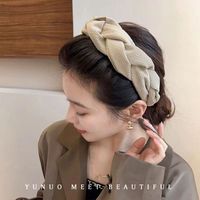 Simple Style Twist Cloth Hair Band 1 Piece sku image 4