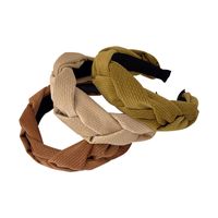 Simple Style Twist Cloth Hair Band 1 Piece main image 2