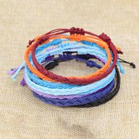 Einfacher Stil Einfarbig Seil Flechten Unisex Armbänder main image 5