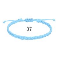 Simple Style Solid Color Rope Braid Unisex Bracelets sku image 6
