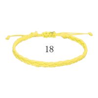 Style Simple Couleur Unie Corde Tresser Unisexe Bracelets sku image 17