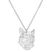 Stainless Steel Fashion Plating Bird Pendant Necklace main image 4