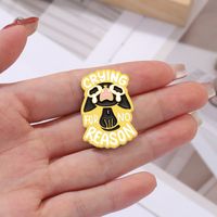 Fashion Letter Cat Alloy Plating Unisex Brooches main image 5