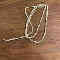 1 Stück Einfacher Stil Einfarbig Süßwasserperle Perlen Geschichtete Halskette sku image 1