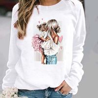 Women's T-shirt Long Sleeve T-shirts Printing Vintage Style Mama Printing main image 6